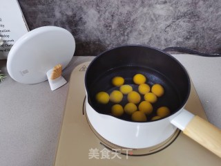 美容补血的南瓜丸子酒酿步骤7