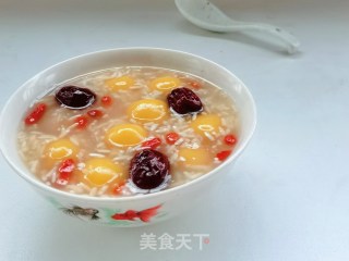美容补血的南瓜丸子酒酿步骤13