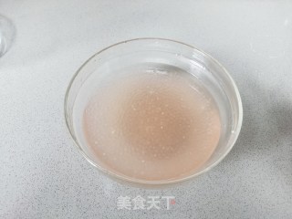 软糯Q弹的水蜜桃西米露|附煮晶莹剔透的西米露步骤4