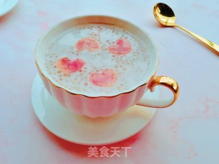 软糯Q弹的水蜜桃西米露|附煮晶莹剔透的西米露步骤6