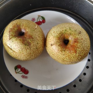 冰糖炖梨盅步骤3
