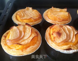 红薯芝士苹果挞步骤10