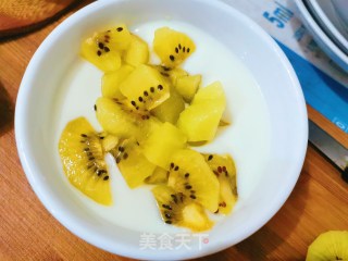 奇异果酸奶步骤3