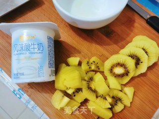 奇异果酸奶步骤2