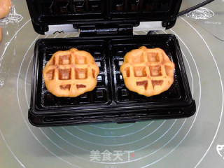 双重红薯华夫饼步骤16