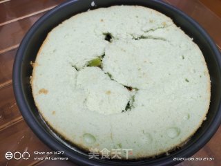 蝶豆花猕猴桃慕斯蛋糕步骤7