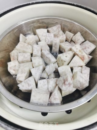 椰汁芋头西米露步骤3
