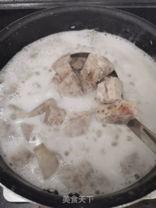 椰汁芋头西米露步骤8