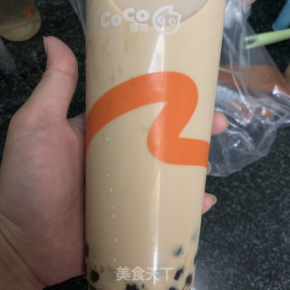 珍珠奶茶雪糕步骤1
