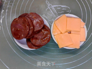 酱腿芝士黑全麦格子华夫饼步骤5
