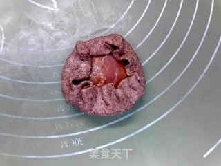 酱腿芝士黑全麦格子华夫饼步骤9