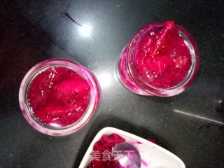 火龙果汁酸奶步骤5