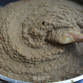 陈皮绿豆蓉步骤7