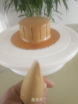 五仁月饼（奶油蛋糕版）步骤20