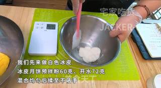 超简单的冰皮月饼，加上超好吃的奶黄馅，孩子也能轻松上手。步骤4