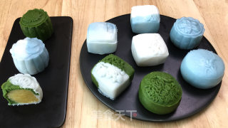 超简单的冰皮月饼，加上超好吃的奶黄馅，孩子也能轻松上手。步骤9