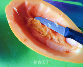 木瓜银耳盅步骤3