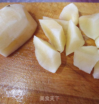蜂蜜雪莲果拌梨步骤4