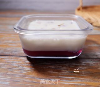 网红葡萄撞奶❗️（两种做法）葡萄椰奶冻  ❗️（超简单白凉粉版）步骤10