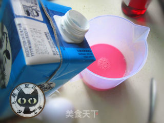 粉红冻奶步骤4