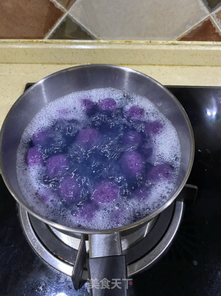 酸奶紫薯小汤圆步骤4 酸奶紫薯小汤圆步骤4