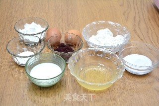 黑醋栗粉华夫饼步骤1 黑醋栗粉华夫饼步骤1