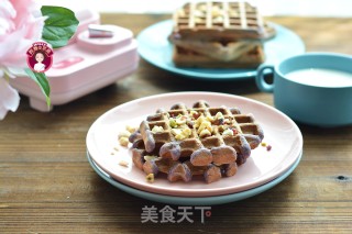 黑醋栗粉华夫饼步骤15 黑醋栗粉华夫饼步骤15