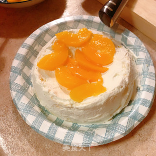 桃子生日蛋糕步骤1