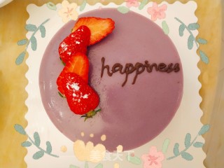 蓝莓慕斯蛋糕步骤18