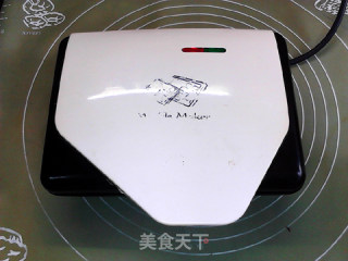  花生酱与华夫：发酵面糊版芝麻花生酱华夫饼步骤10