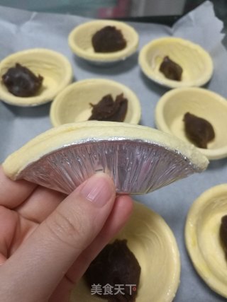 玫瑰豆沙挞酥步骤4