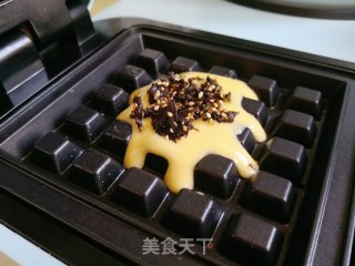 海苔夹心华夫饼步骤2