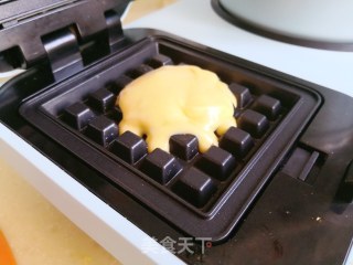 海苔夹心华夫饼步骤3