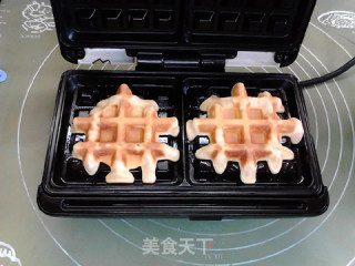 花生酱华夫饼步骤8 花生酱华夫饼步骤8
