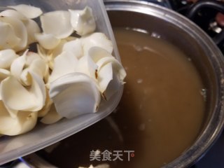 鲜百合陈皮绿豆沙步骤8