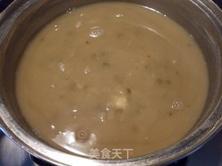 鲜百合陈皮绿豆沙步骤10
