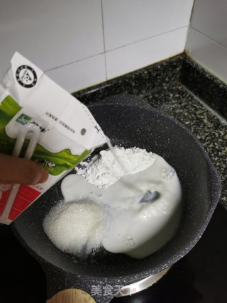蜜红豆大福步骤5