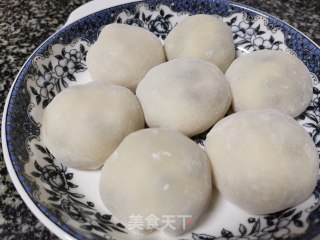 蜜红豆大福步骤15