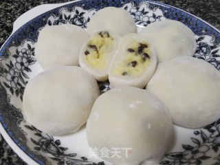 蜜红豆大福步骤17