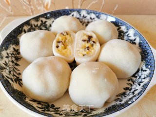 蜜红豆大福步骤20