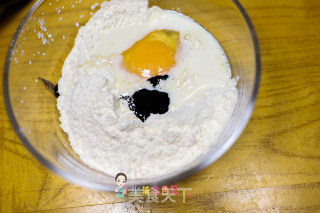 12个月以上辅食黑芝麻酱松饼步骤3