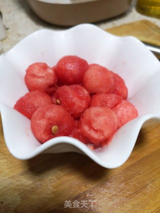 雪碧西瓜球步骤3