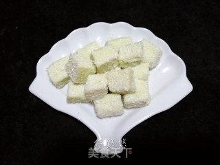 椰蓉黄瓜糕步骤7