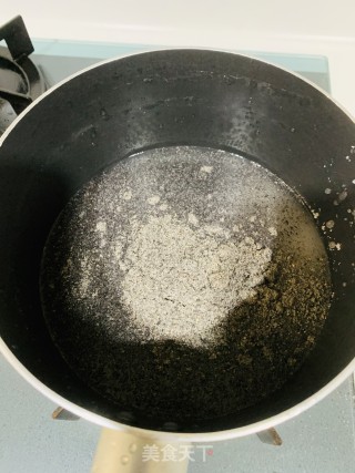 黑芝麻酸奶低脂雪糕步骤1