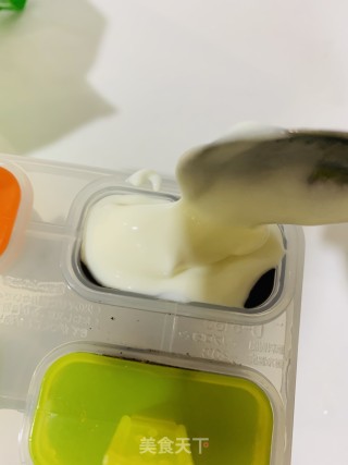 黑芝麻酸奶低脂雪糕步骤4