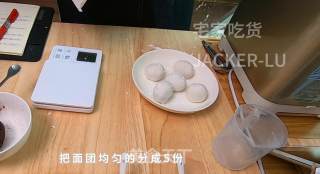 糯米红豆饼，超简单甜品，无需揉面，超喜欢这种软软糯糯的甜品！步骤3