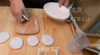 糯米红豆饼，超简单甜品，无需揉面，超喜欢这种软软糯糯的甜品！步骤5