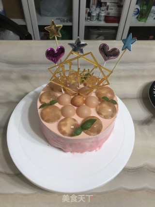 桃子慕斯蛋糕步骤47