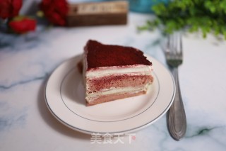红曲慕斯蛋糕步骤20