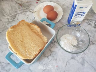 吐司布丁步骤1